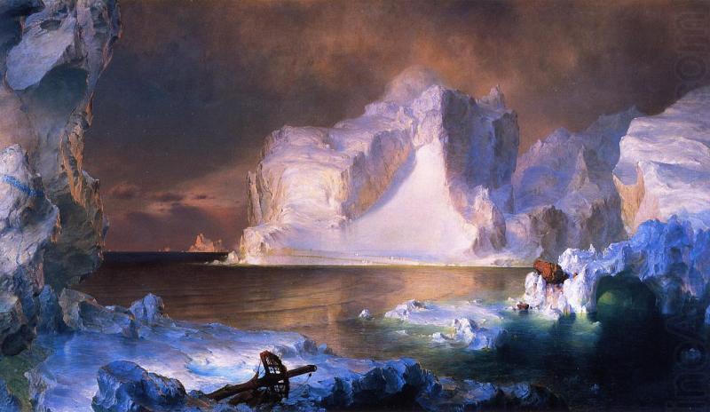 Frederic Edwin Church The Iceburgs china oil painting image